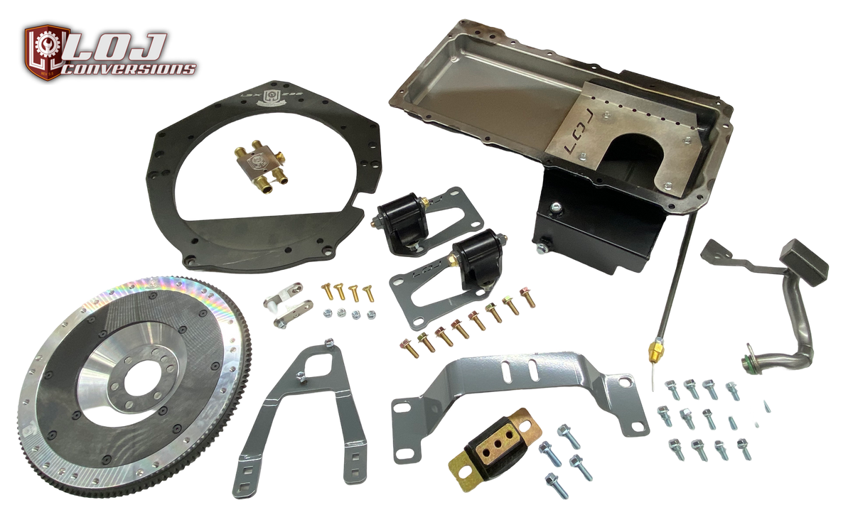 240SX LSx BASIC Swap Kit - Z32 Transmission – LOJ Conversions