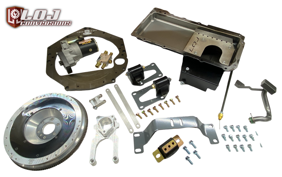 240SX LSx BASIC Swap Kit - Z33 Transmission – LOJ Conversions