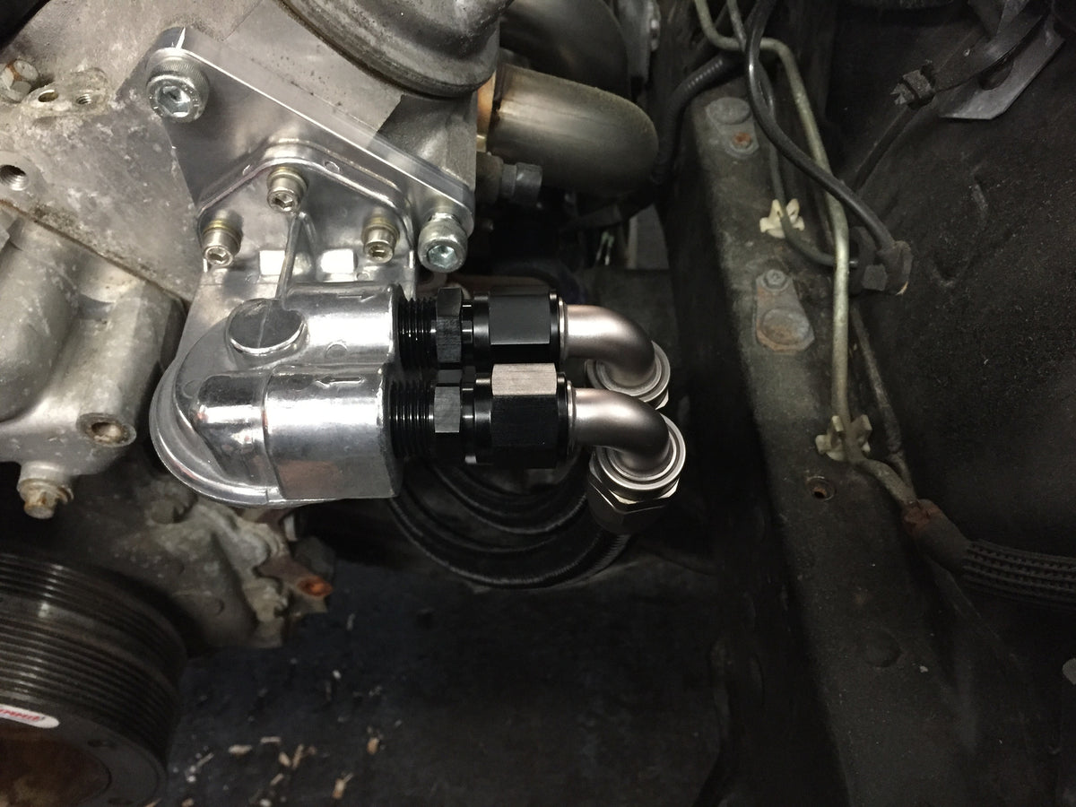 300ZX LS Swap Oil Filter Relocation Kit – LOJ Conversions