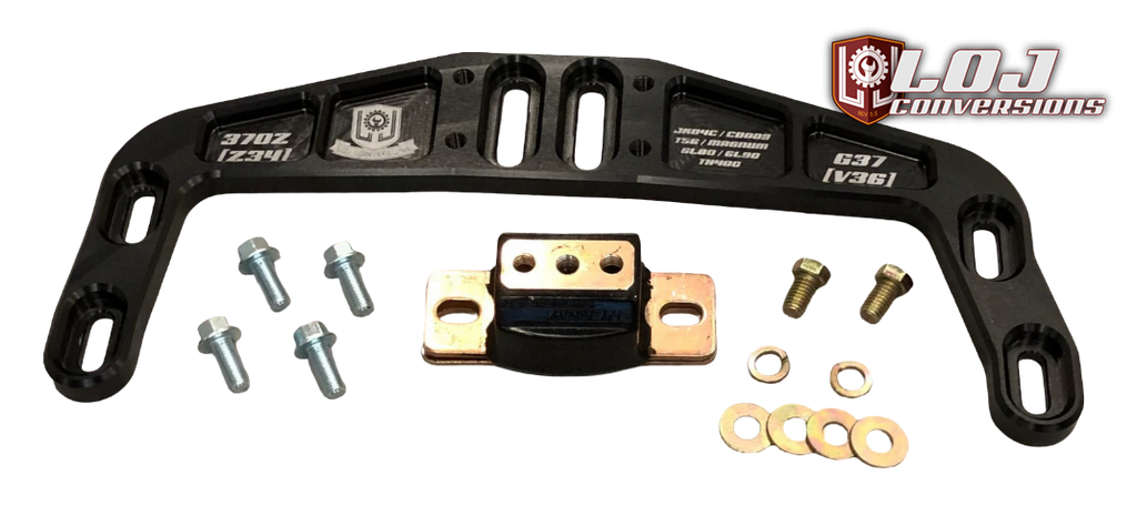 370Z LSx / LTx Swap Transmission Mount for Z34 Manual, T56, 6L80E