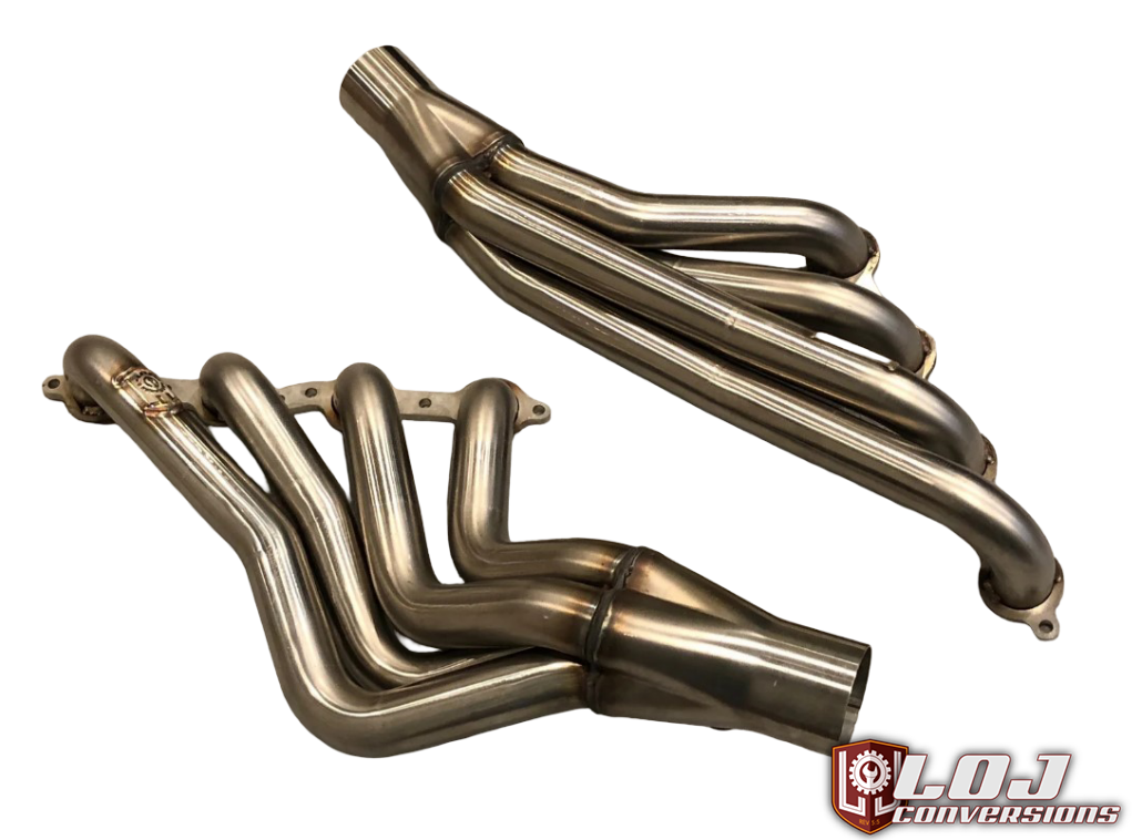 L33ページ 370Z and G37 (Z34, V36, CV36 Chassis) LS Swap Headers by Kooks