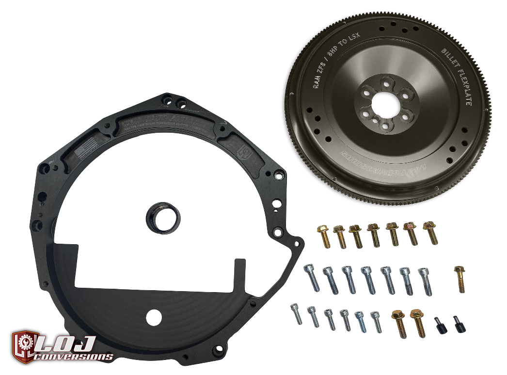 LS / LT to Hemi 8HP / ZF8 Transmission Adapter Package - SFI