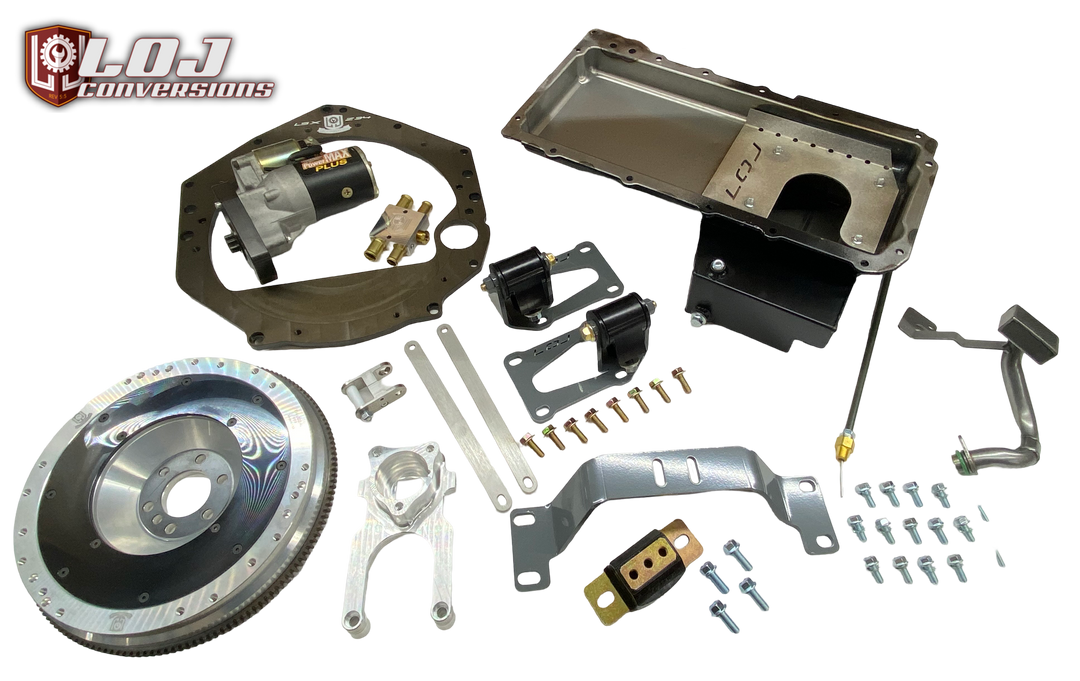 240SX LSx BASIC Swap Kit - Z33 Transmission – LOJ Conversions