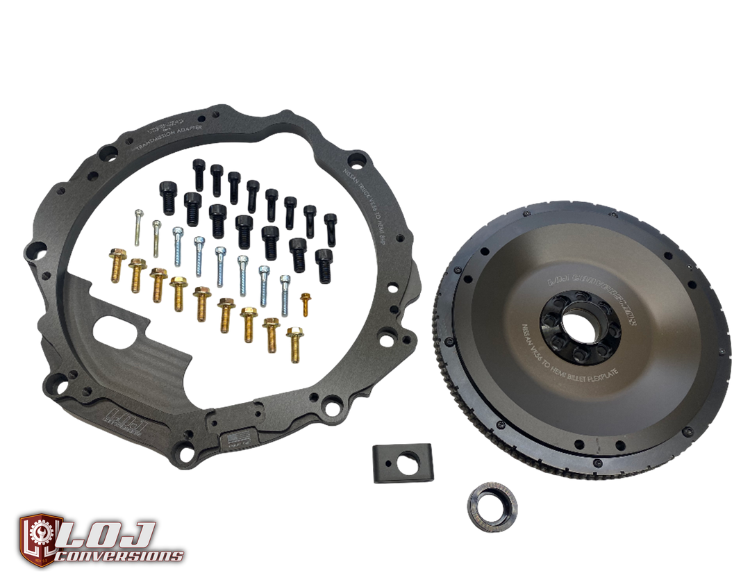 【新品未使用】  Year Plate2012 Pre-Order* Nissan VK56 to Hemi 8HP / ZF8 Transmission Adapter