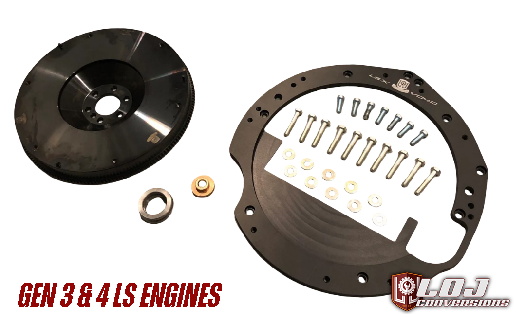 Frontier / Xterra / Navara VQ40DE to LSx Transmission Adapter Frontier / Xterra / Navara VQ40DE to LSx Transmission Adapter