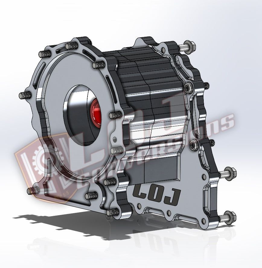 Infiniti AWD to Alfa 8HP75 Transfer Case to Transmission Adapter