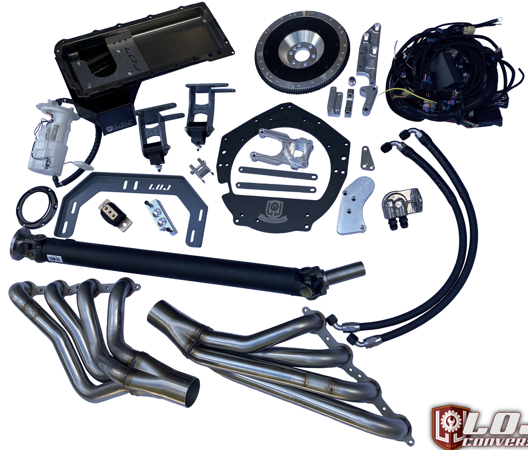 350Z / G35 LSx MASTER Swap Kit - Z33 Transmission – LOJ Conversions