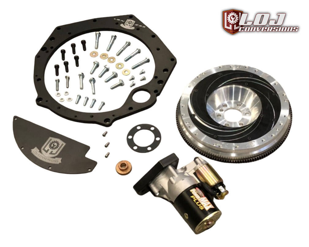 350Z / G35 VQ35DE LSx Manual Transmission Adapter – LOJ Conversions