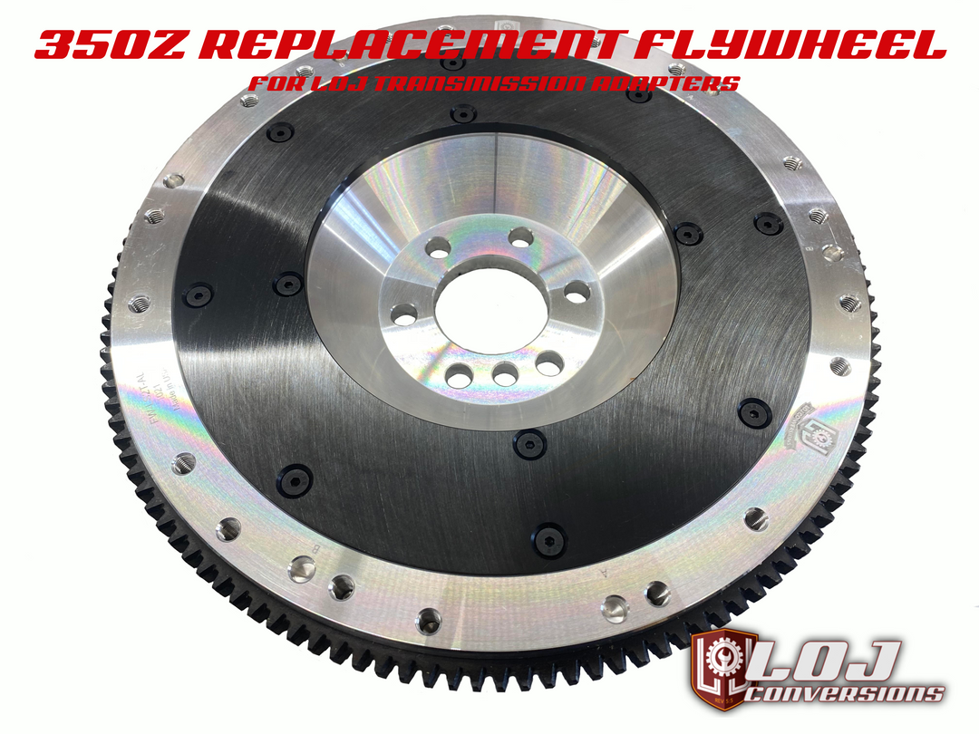 350Z/G35 CD009 Swap Replacement Billet Aluminum Flywheel – LOJ