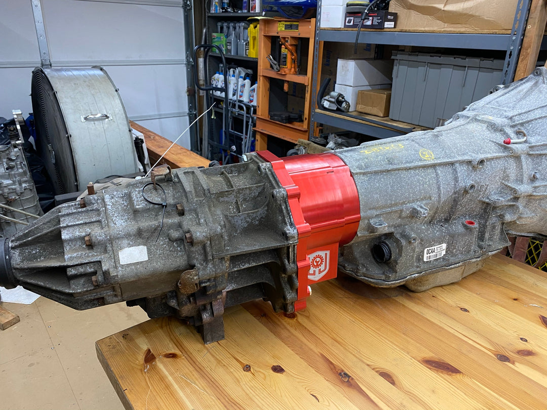 Nissan TX15B to GM 6L80 Transfer Case to Transmission Adapter