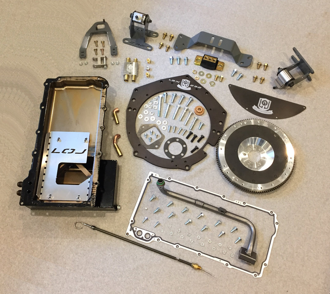 300ZX LSx INTERMEDIATE Swap Kit - Z32 Transmission – LOJ Conversions