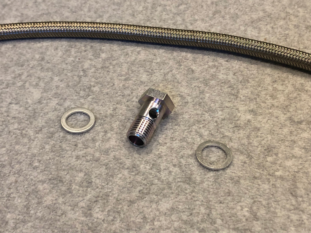 300ZX LS Swap High Pressure PS Hose for Corvette Accessory Drive